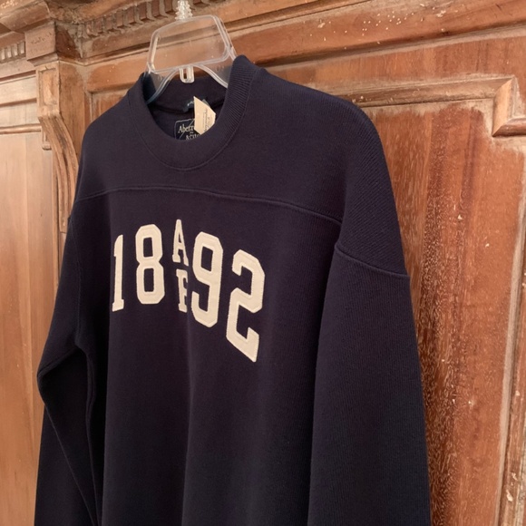 Vintage Abercrombie & Fitch Muscle Men’s Muscle Cotton Sweater Size Medium - Picture 8 of 12